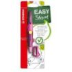 Stabilo Easyergo Pack con Lapiz Retractil + Scapuntas - Mina HB de 3.15mm - Diseño Ergonomico - Uso Zurdo - Color Rosa