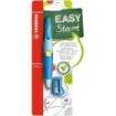 Stabilo Easyergo Pack con Lapiz Retractil + Scapuntas - Mina HB de 3.15mm - Diseño Ergonomico - Uso Zurdo - Color Azul