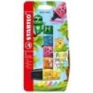 Stabilo Boss Mini Animal Vibes Pack de 5 Mini Marcadores Fluorescentes - Trazo entre 2 y 5mm - Tinta con Base de Agua - Antiseca