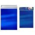 Bismark Pack de 4 Sobres Metalizados - Medidas 324x254mm - Cierre Autoadhesivo - Ideal para Regalos - Color Azul Metalizado