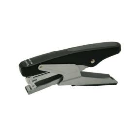 Bismark Grapadora de Tenaza - Capacidad de Grapado 20 Hojas - Diseño Ergonomico - Alta Durabilidad - Color Negro