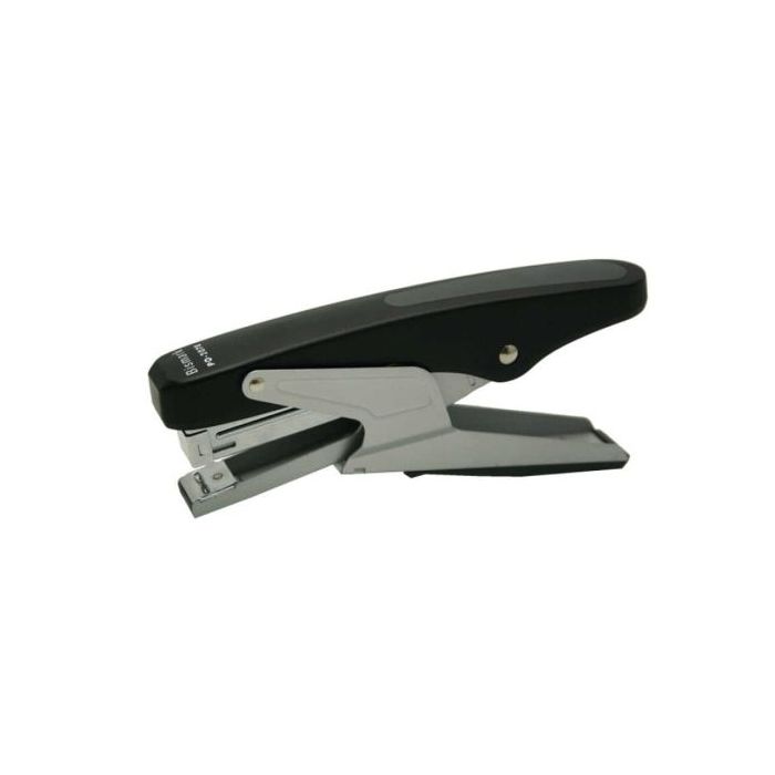 Bismark Grapadora de Tenaza - Capacidad de Grapado 20 Hojas - Diseño Ergonomico - Alta Durabilidad - Color Negro