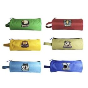 Bismark Animals Portatodo Redondo con Imagenes de Animales - 1 Compartimento - 6 Diseños Diferentes