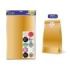 Bismark Pack de 10 Sobres Papel Kraft 50grs con 10 Pegatinas para Cierre - Medidas 30x47x8cm - Ideal para Regalos - Color Oro