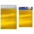Bismark Pack de 4 Sobres Metalizados - Medidas 324x254mm - Cierre Autoadhesivo - Ideal para Regalos - Color Oro