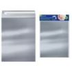 Bismark Pack de 4 Sobres Metalizados - Medidas 324x254mm - Cierre Autoadhesivo - Ideal para Regalos - Color Plata