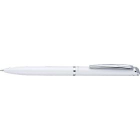 Pentel Energel High Class Boligrafo de Tinta Gel 0.7mm - Trazo 0.35mm - Recargable - Cuerpo Metalico - Color Blanco