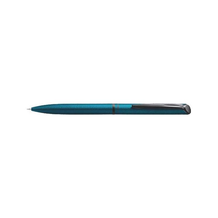 Pentel Energel High Class Boligrafo de Tinta Gel 0.7mm - Trazo 0.35mm - Recargable - Cuerpo Metalico - Color Plata