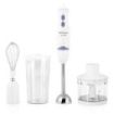 Orbegozo BT 1320 Batidora-Picadora Versatil - Potente Motor 400W - Hoja de Acero Inoxidable - Mango Ergonomico - Vaso Mezclador