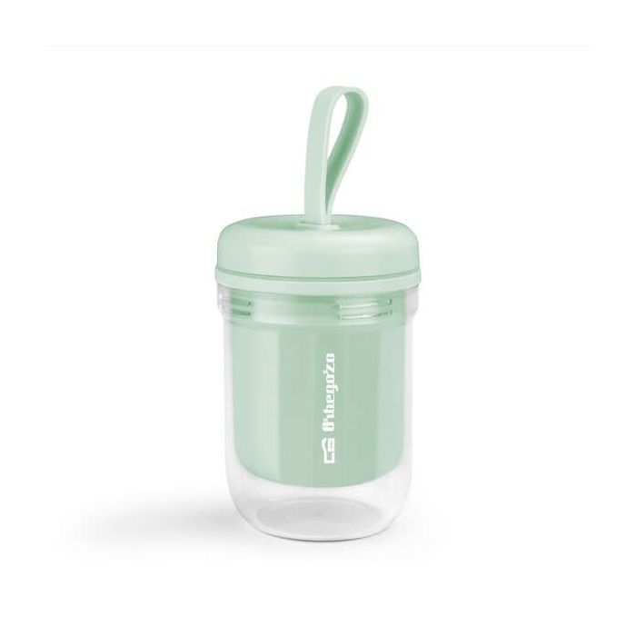 Orbegozo Mini Batidora Portatil BV 2500 - Orbegozo Smoothies y Batidos en Cualquier Lugar - Cuchillas de Acero Inoxidable - Sist