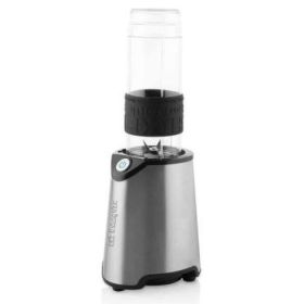 Orbegozo BV 7500 Blend-Go - Batidora de Vaso con 300W de Potencia y Cuchillas de Titanio - Incluye 2 Vasos con Boquilla Antigote