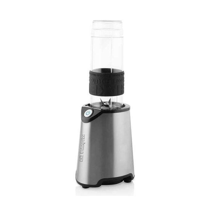 Orbegozo BV 7500 Blend-Go - Batidora de Vaso con 300W de Potencia y Cuchillas de Titanio - Incluye 2 Vasos con Boquilla Antigote