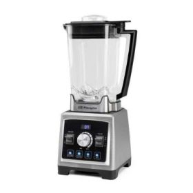 Orbegozo BV 9800 Batidora de Vaso Profesional 1500W - Vaso Tritan 2L - Cuchillas Acero Inoxidable - 8 Velocidades y 5 Programas