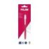 Milan P1 Nata® 624 Boligrafo de Bola Retractil - Punta Redonda 1mm - Tinta Color Azul - Cuerpo de Color Rosa/Blanco