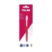 Milan P1 Nata® 624 Boligrafo de Bola Retractil - Punta Redonda 1mm - Tinta Color Azul - Cuerpo de Color Rosa/Blanco
