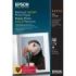 Epson Premium Glossy Photo Pack de 50 Hojas de Papel Fotografico - A4 - Gramaje de 255g/m2 - Acabado Brillante - Compatible con