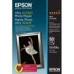 Epson Ultra Glossy Photo Pack de 50 Hojas de Papel Fotografico - 13x18cm - Gramaje de 300g/m2 - Acabado Brillante - Compatible c