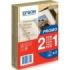 Epson Premium Glossy Photo Pack de 80 Hojas de Papel Fotografico - 10x15cm - Gramaje de 255g/m2 - Acabado Brillante - Compatible