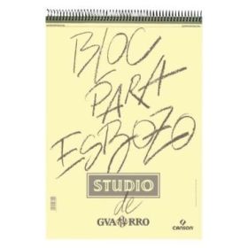 Canson Bloc de Dibujo para Esbozo de 100 Hojas A3 - 29,7x42cm - 90g - Color Blanco