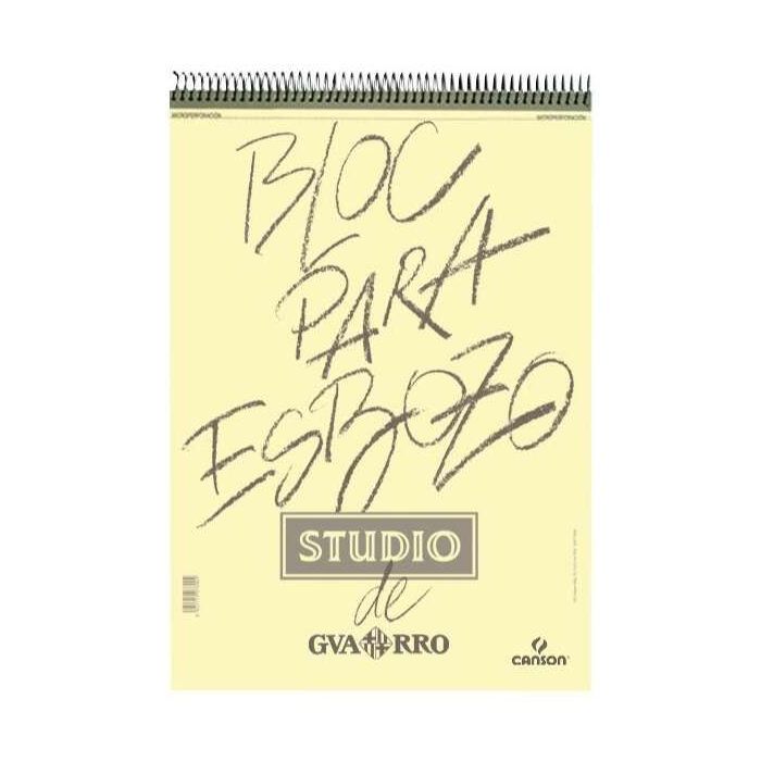 Canson Bloc de Dibujo para Esbozo de 100 Hojas A3 - 29,7x42cm - 90g - Color Blanco