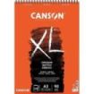 Canson XL Bloc de Croquis con 120 Hojas A3 - Espiral Microperforado - 29.7x42cm - 90g - Color Marfil