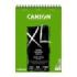 Canson XL Dessin Ligero Bloc de Dibujo con 50 Hojas A4 - Espiral Microperforado - 21x29.7cm - 160g - Color Blanco