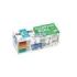 Carioca Mini Coloring Roll Jungle de Papel Adhesivo para Colorear + 6 Lapices de Colores -  Aplicable en Superficies Verticales