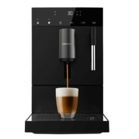 Cecotec Cremmaet Compact Steam Cafetera Superautomatica - 19bar - Deposito de 1.1L - Molinillo Conico - Pantalla Tactil - Termob