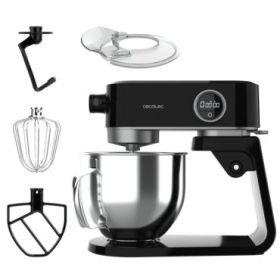 Cecotec Twist and Fusion 4000 Luxury Batidora Amasadora - 800W - Movimiento Planetario - Bol de Acero Inoxidable de 5.2L - 8 Vel