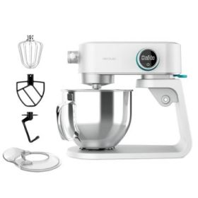 Cecotec Twist and Fusion 4000 Luxury Batidora Amasadora - 800W - Movimiento Planetario - Bol de Acero de 5.2L - 8 Velocidades -