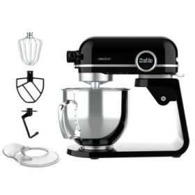 Cecotec Twist and Fusion 4500 Luxury Batidora Amasadora - 800W - Movimiento Planetario - Bol de Acero de 5.2L con Asa - 8 Veloci