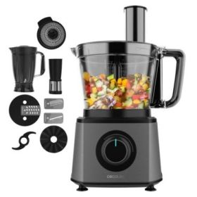 Cecotec FoodProcessor Paprika 2000 Full Procesador de Alimentos - 2000W - Bowl de 3.5L - Jarra de 1.8L - Filtro - Exprimidor - D