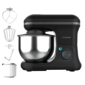 Cecotec Cecomixer Merengue 5L 1200 Ice-Cream Black Batidora Amasadora - 1200W - Bol 5L - Accesorios Multifuncion - Movimiento Pl