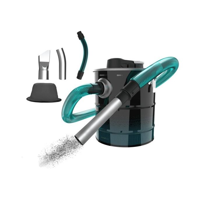 Cecotec Conga Ash 4000 Home Aspirador de Cenizas y Pellet - 1200W - Capacidad 20L - Succion 18kPa - Deposito de Acero Inoxidable