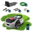 Cecotec Conga GrassHopper 500 Connected Robot Cortacesped Inteligente - Cobertura de 500m2 - Adaptacion Automatica a Irregularid