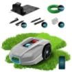 Cecotec Conga GrassHopper 800 Connected Robot Cortacesped Inteligente - Cobertura hasta 800m2 - Resistente al Agua IPX5 - Sensor