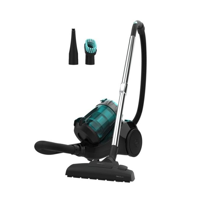 Cecotec Conga Rockstar Multicyclonic Aspiradora de Trineo sin Bolsa - Potencia 800W - Succion hasta 20kPa - Deposito de 2.5L - I