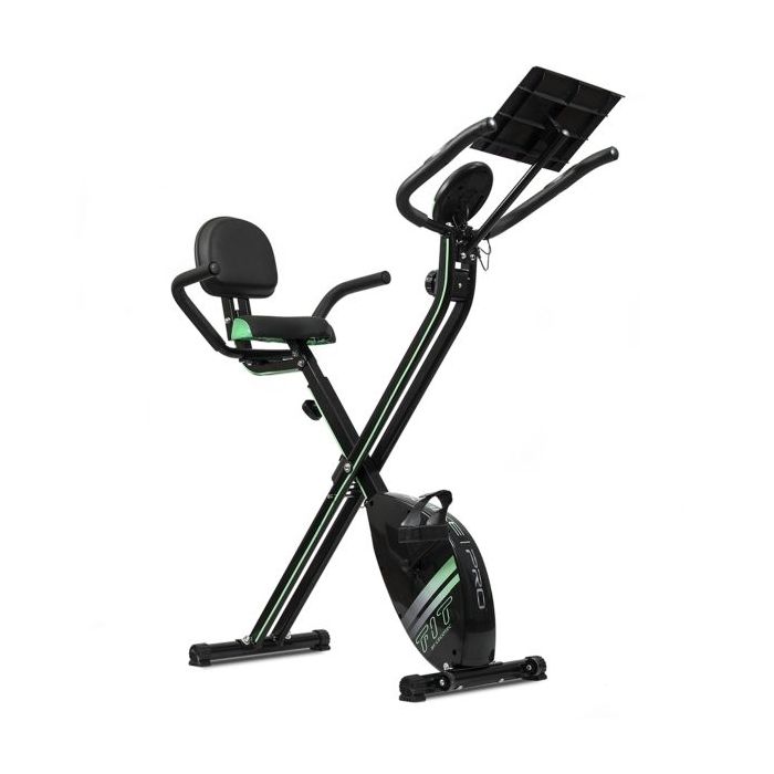 Cecotec X-Bike Pro Bicicleta Estatica Plegable - LCD - 8 Niveles - Resistencia Magnetica - Respaldo y Manillar Ajustables - Vola