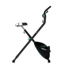 Cecotec DrumFit X-Cycle 1500 Neo Bicicleta Estatica Plegable - Pantalla LCD - Sillin Acolchado - Silenciosa - Ruedas de Transpor