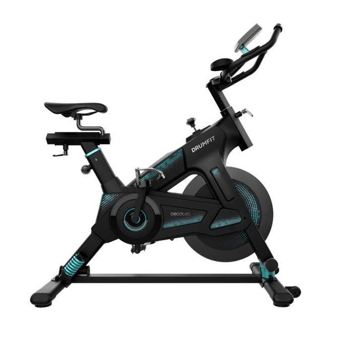 Cecotec DrumFit Indoor 23000 Kosmos Pro Bicicleta Indoor Estatica - Tecnologia Dynamic Pro - Volante de Inercia de 23kg - Pantal