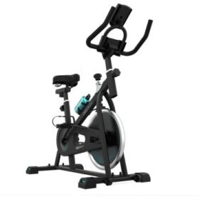 Cecotec Drumfit Indoor 6000 Forcis Bicileta Estatica - Pantalla LCD - Volante de 6kg - Resistencia Ajustable - Soporte para Disp