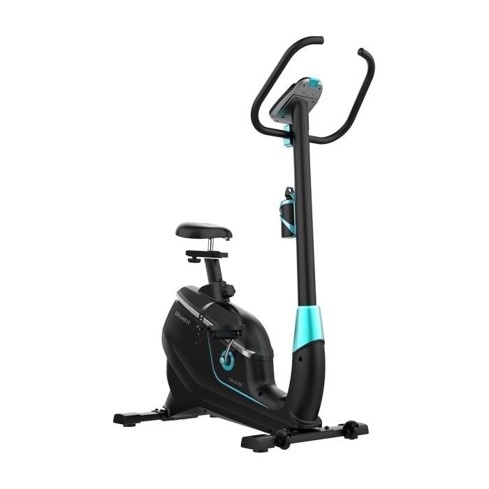 Cecotec DrumFit Cycle 9000 Talos Pro X Bicicleta Estatica con Volante de 9kg - Resistencia Magnetica - LCD Multifuncion - Sillin