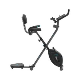 Cecotec DrumFit X-Bike 3000 Neo Pro Bicicleta Estatica Plegable - Pantalla LCD - Sillin Acolchado y Respaldo - Soporte para Disp