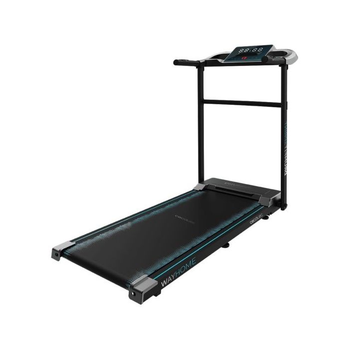 Cecotec DrumFit WayHome 1200 Sprint Cinta de Correr Plegable - 600W - Velocidad hasta 12km/h - Panel LCD - Soporte para Disposit