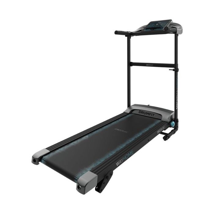 Cecotec DrumFit WayHome 1400 Sprint Cinta de Correr Plegable - 900W - Velocidad 14km/h - 12 Programas - Pulsometro y Soporte - S