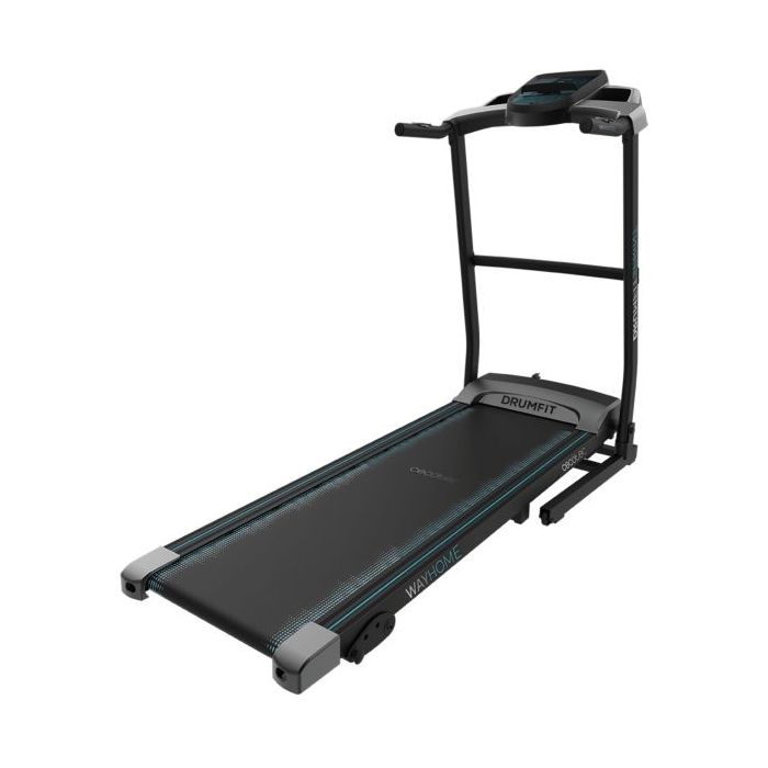 Cecotec DrumFit WayHome 1500 Sprint Cinta de Correr Plegable - 1100W - Velocidad hasta 15km/h - Plegado Hidraulico Automatico -