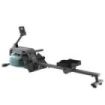 Cecotec Drumfit Rower 10000 Neptuno Maquina de Remo - LCD Multifuncion - Resistencia Ajustable - Tanque de 13L - Soporte para Di