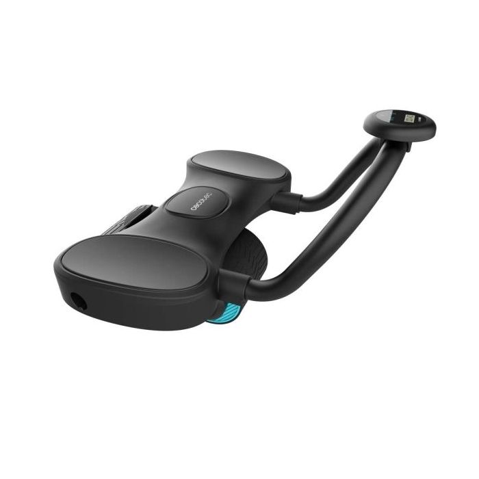 Cecotec Drumfit AB Fit Pro Rueda Abdominal con Rebote Automatico - Pantalla LCD con Temporizador - Esterilla y Soporte - Soporta