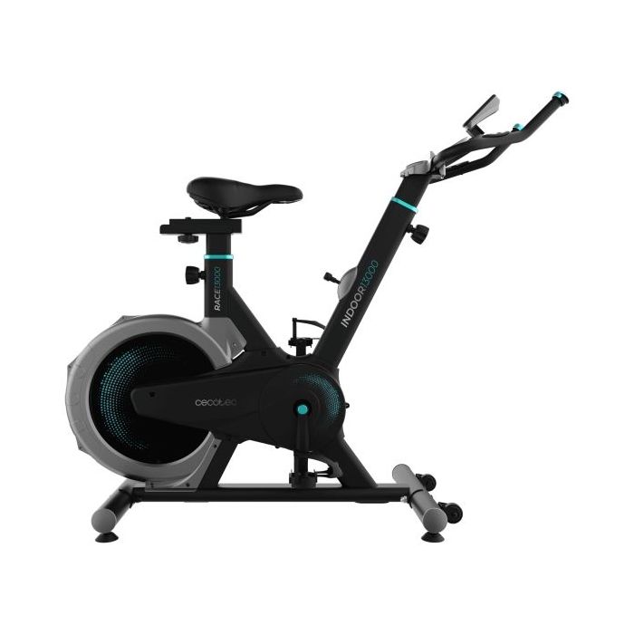 Cecotec Drumfit Indoor 13000 Race Sprint Bicileta Estatica - Pantalla LCD - Volante de 13kg - Sillin Regulable - Resistencia Aju