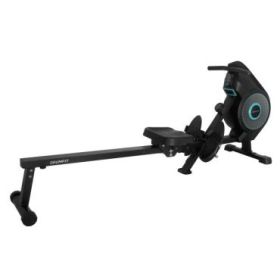 Cecotec Drumfit Rower Eolo Magno Maquina de Remo - LCD Multifuncion - Resistencia Combinada Aire y Magnetica - 8 Niveles - Plega